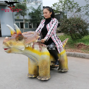 Ride on electric dinosaur toys robot for outdoor playground