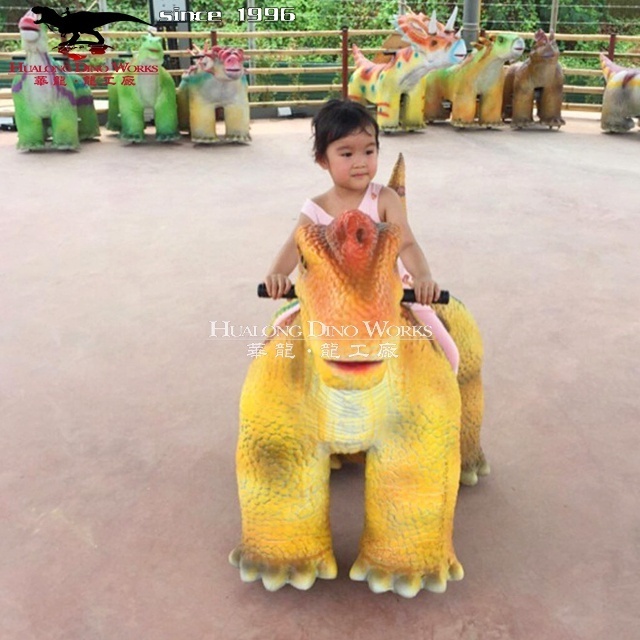 High Quality  Toy Style Children Ride On Car Moving Realistic Dinosaur Rides for Sale