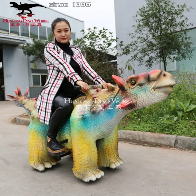 Ride on electric dinosaur toys robot for outdoor playground