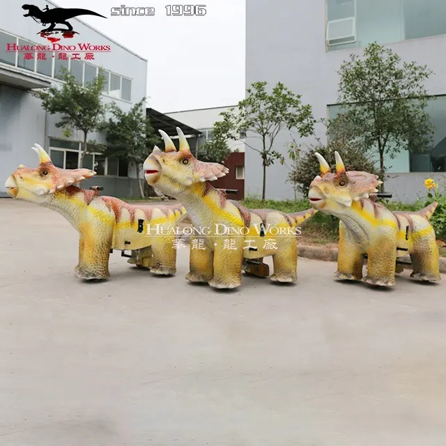 Ride on electric dinosaur toys robot for outdoor playground