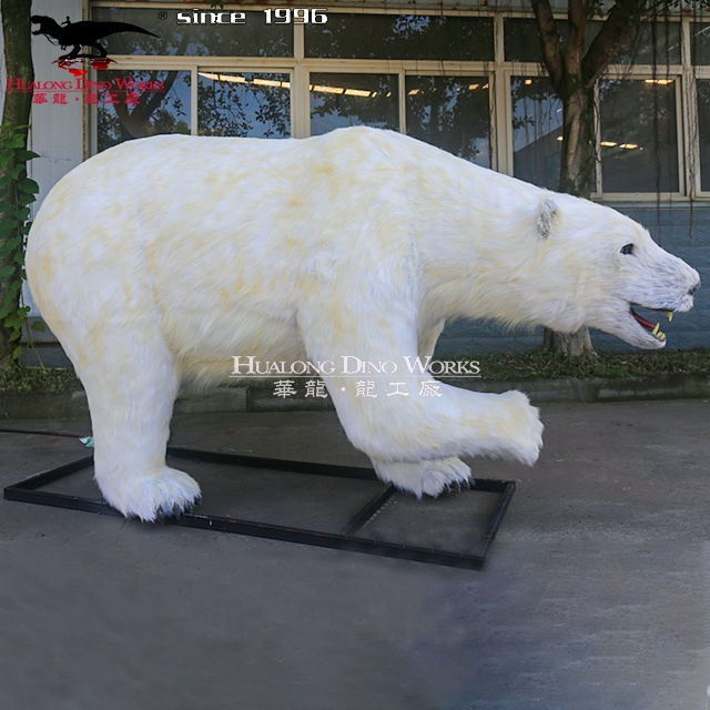 High Quality Animatronic Animals Polar Bear