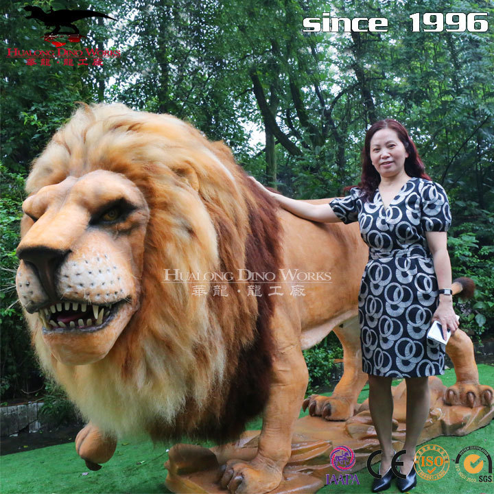 Exhibit Animal Animatronic Lifesize Model Lion