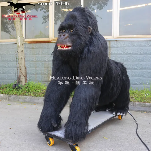 Animatronics animal robot model playground equipment animatronic animal gorilla for amusement park