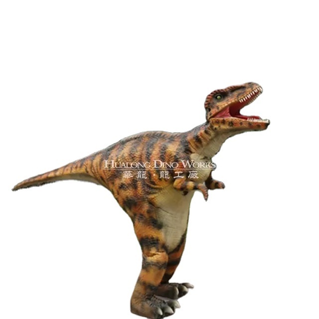 high quality life size realistic velociraptor dinosaur costume for sale