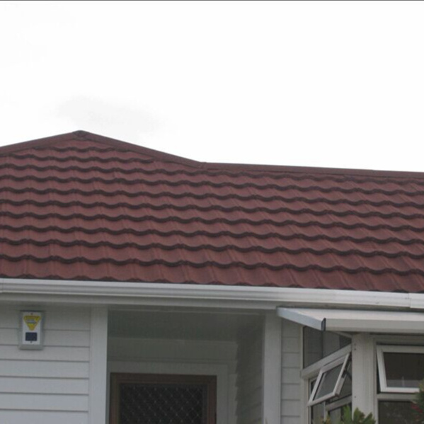 colored sand   coated metal roofing  tile