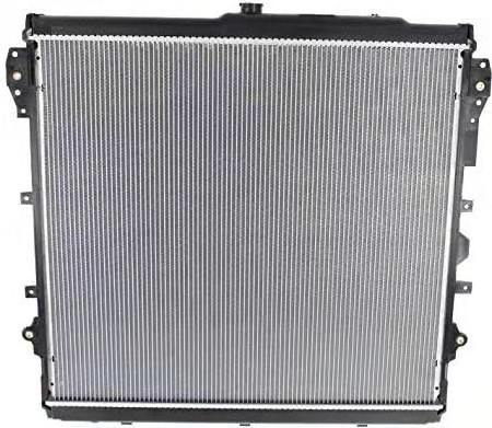 Aluminum brazed car radiator for TY Sequoia/Tundra 5.7L