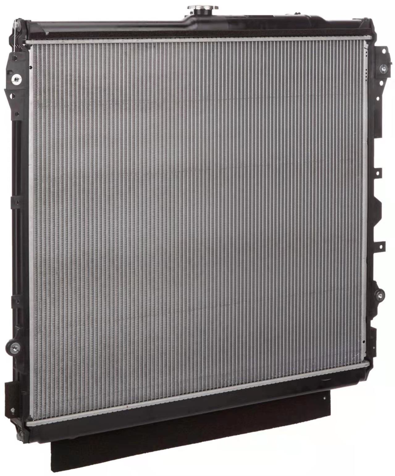 Aluminum brazed car radiator for TY Sequoia/Tundra 5.7L