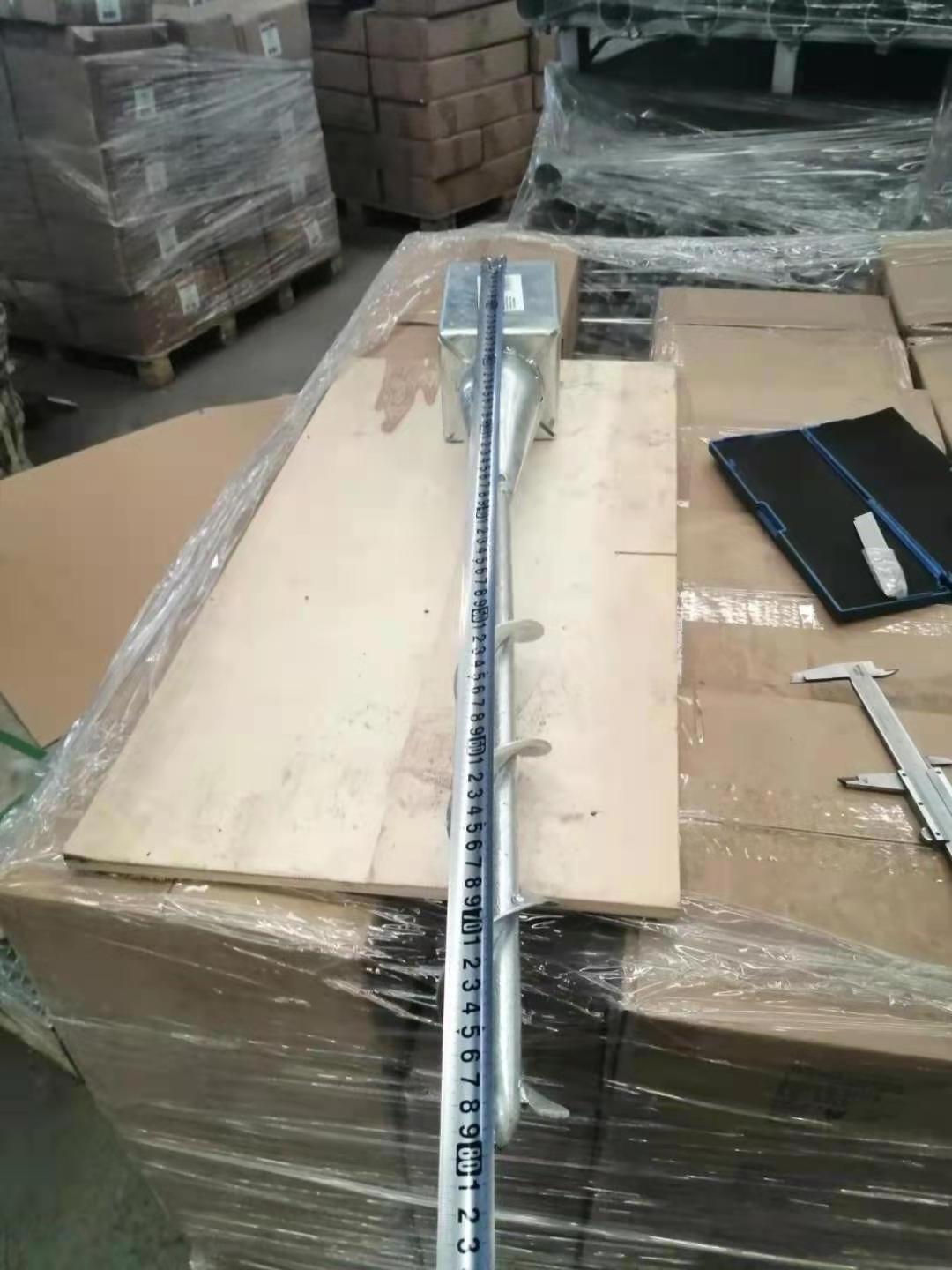 Galvanized Screw  Spike Pole Anchor /post anchor