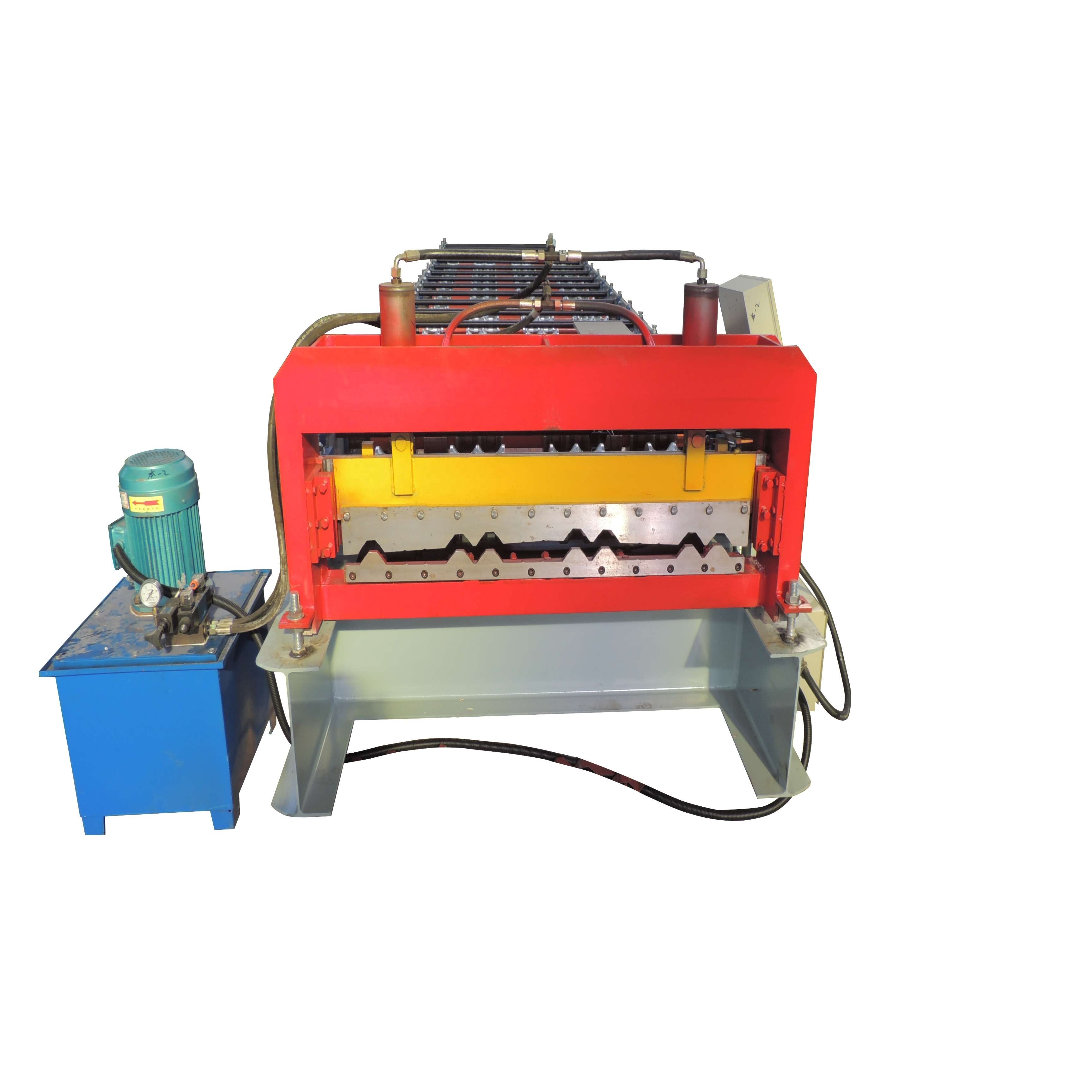 Hydraulic cutting Steel Profile Channel Shape Metal C Z Purlin Roll Forming machine