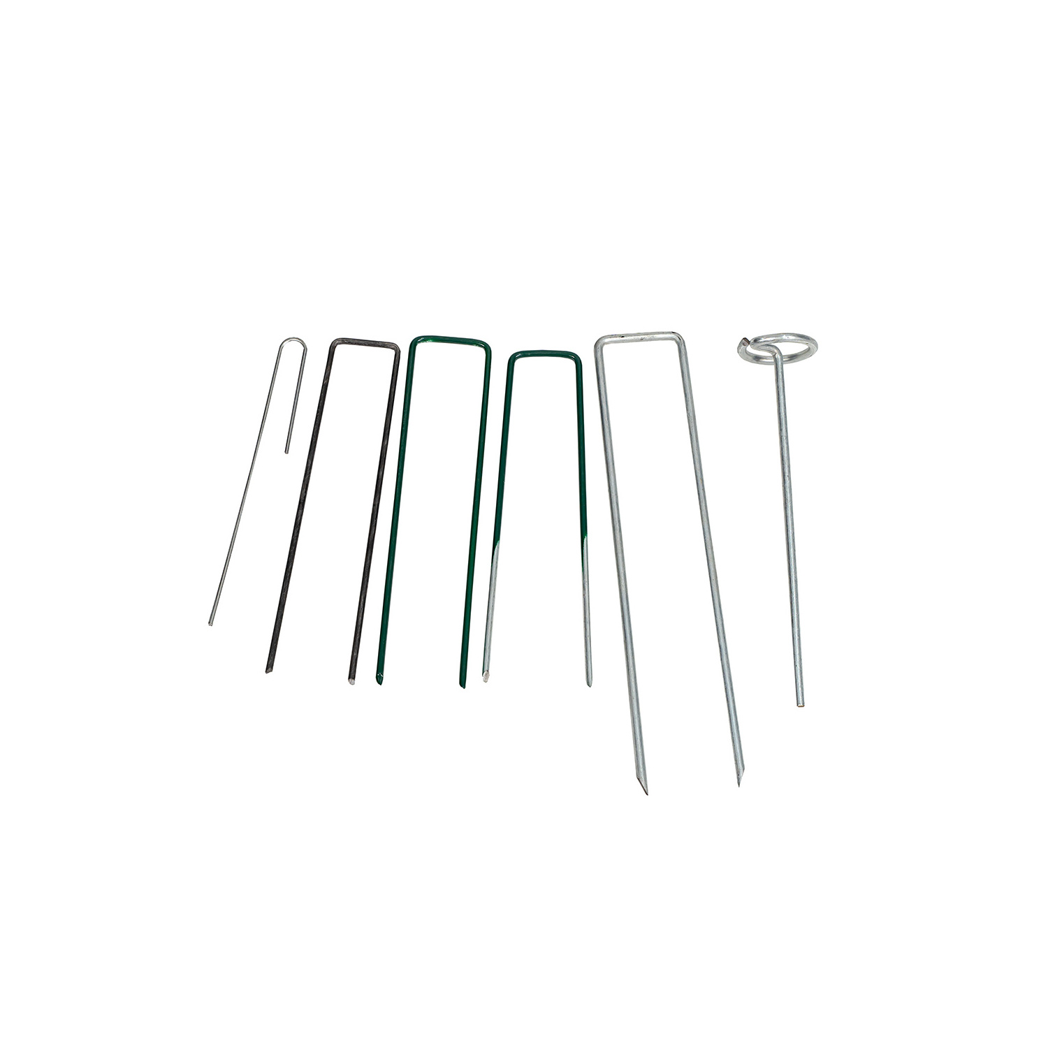 Galvanized metal U pins / sod staples / artificial grass pins