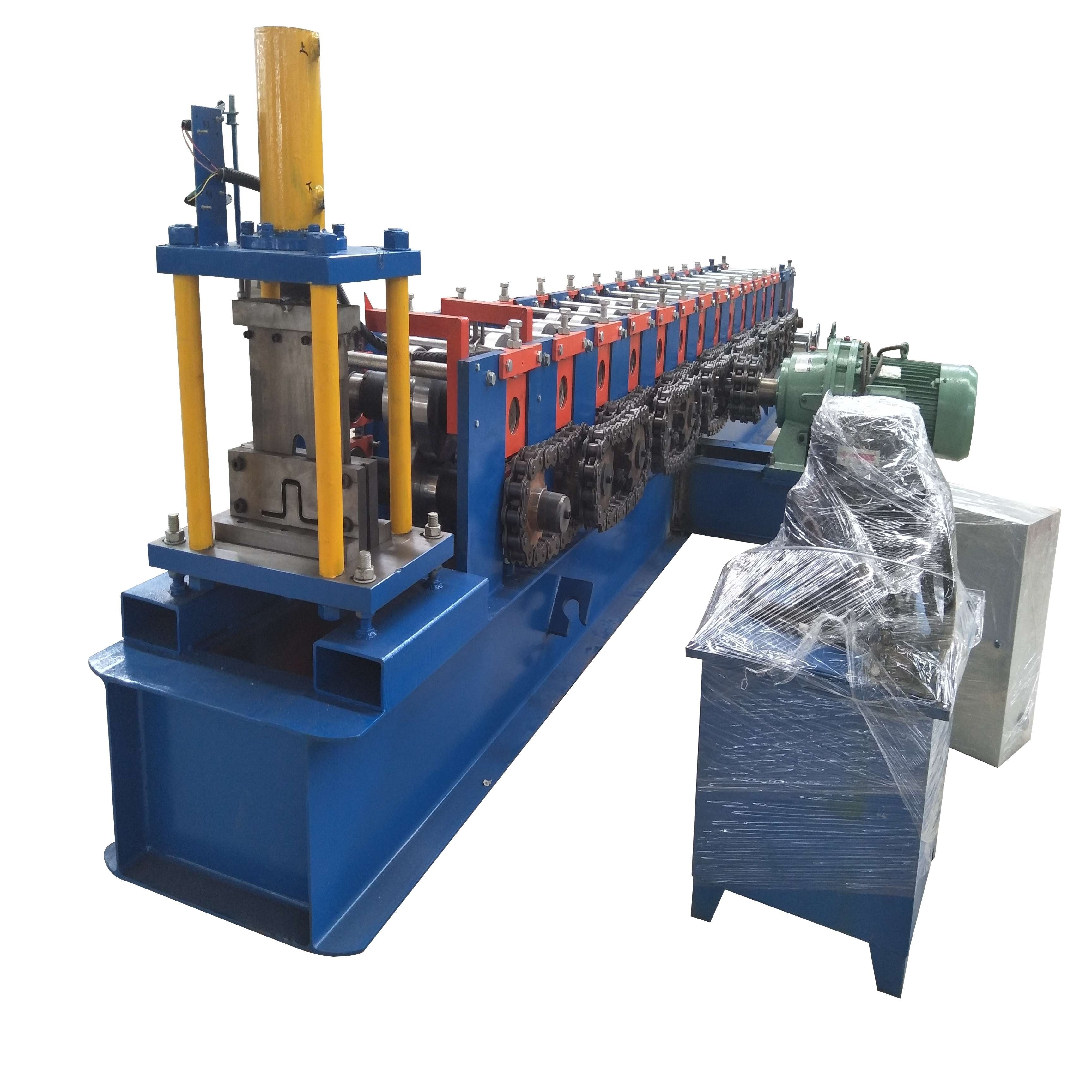 Hydraulic cutting Steel Profile Channel Shape Metal C Z Purlin Roll Forming machine