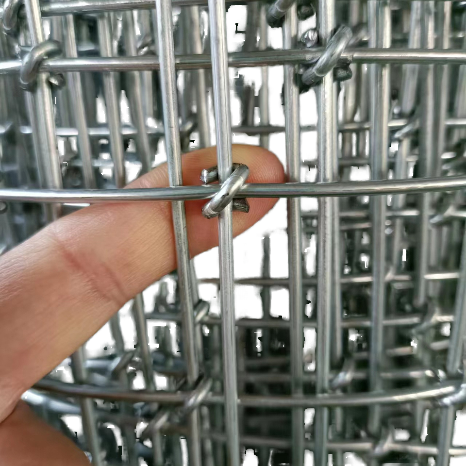 Hot Dipped Galvanized Iron Wire Mesh 2mm Diameter Square Hole Shape for Welded Horse Fence with 6mm & 8mm Aperture