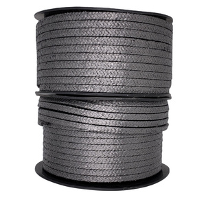 Rotating Equipment Use Black Ptfe Braided Packing Filled Graphite Gland Packing Seal For valve