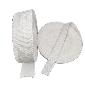 High Temperature Heat insulating Alumina Silicate fiber Weld Backing ceramic fiber tape for kiln insulation