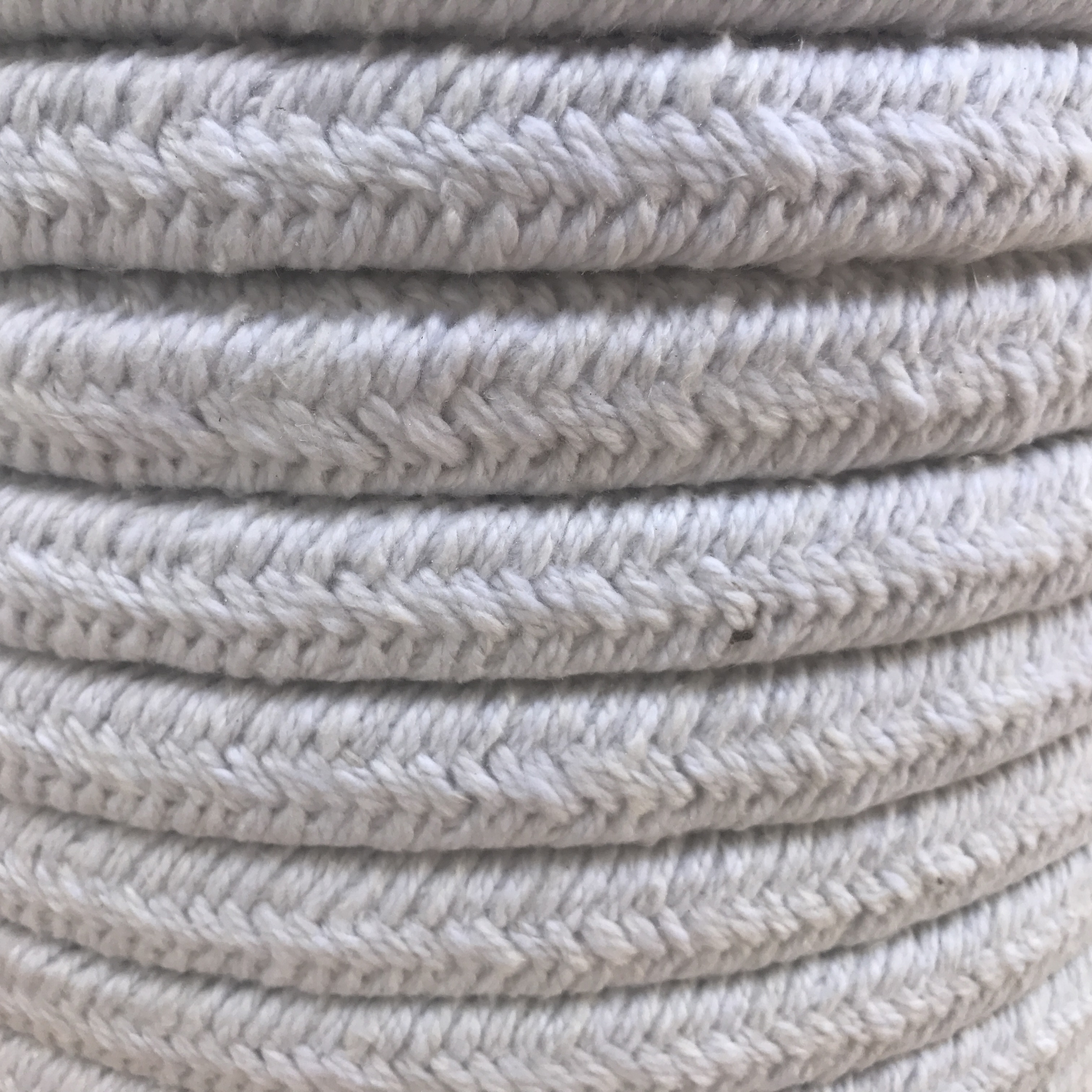 Factory Wholesale Thermal Insulation Ceramic Fiber Twisted Ceramic Fiber Rope for kiln