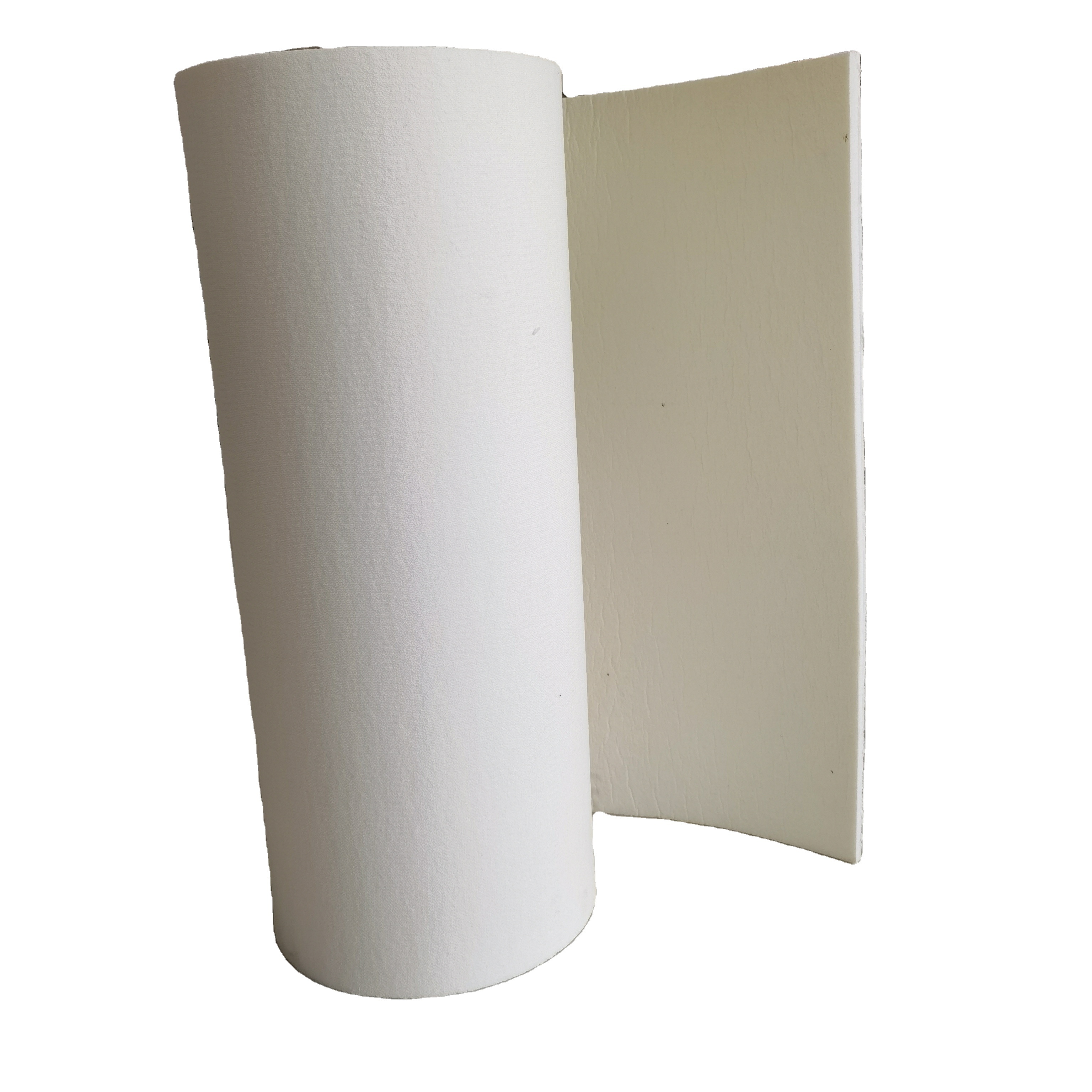 1/2/3/5/6/8/10/12 mm Thick 1.83m Wide Heat Insulation Sealing Ceramic Fiber Paper Gasket ceramic paper price For Glass Industry