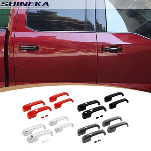 Hot Sale Car Exterior Accessories Door Handles Cover With Smart Key Hole for Ford F150 2015-2020