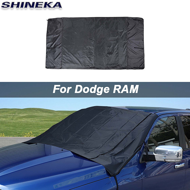 Car Windshield Snow Cover Ice Shield Frost Guard Window Shade Fits For Dodge RAM 2018+