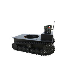 Payload remote control rubber tracked robot tank chassis for  robot