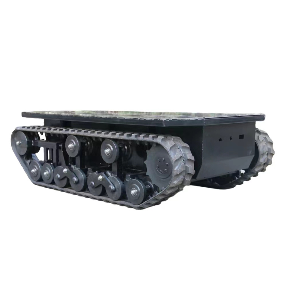 snow blower stair climber rubber track chassis for forklift tractor undercarriage grass mower chassis track system