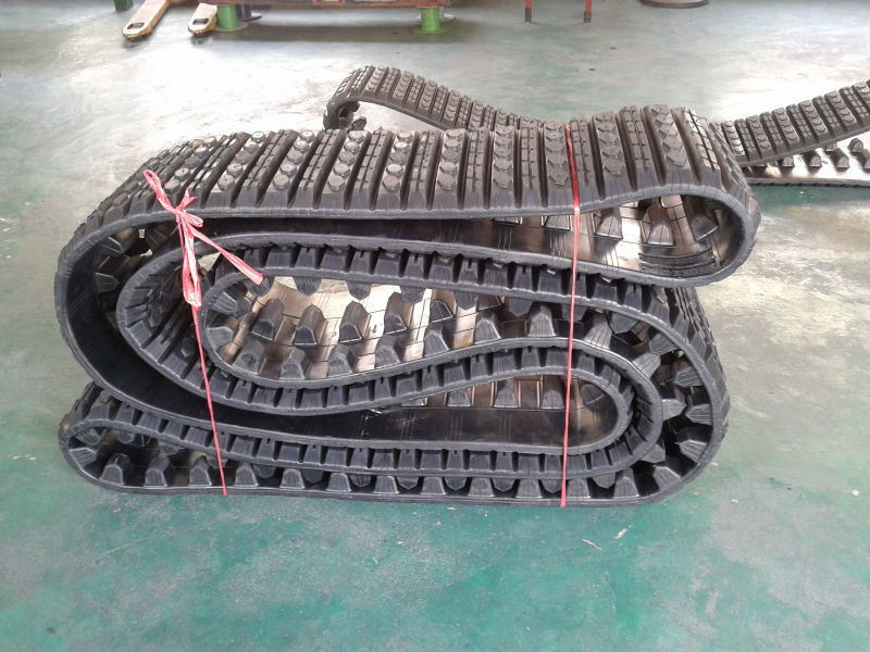 undercarriage parts rubber tracks for excavator and dozer