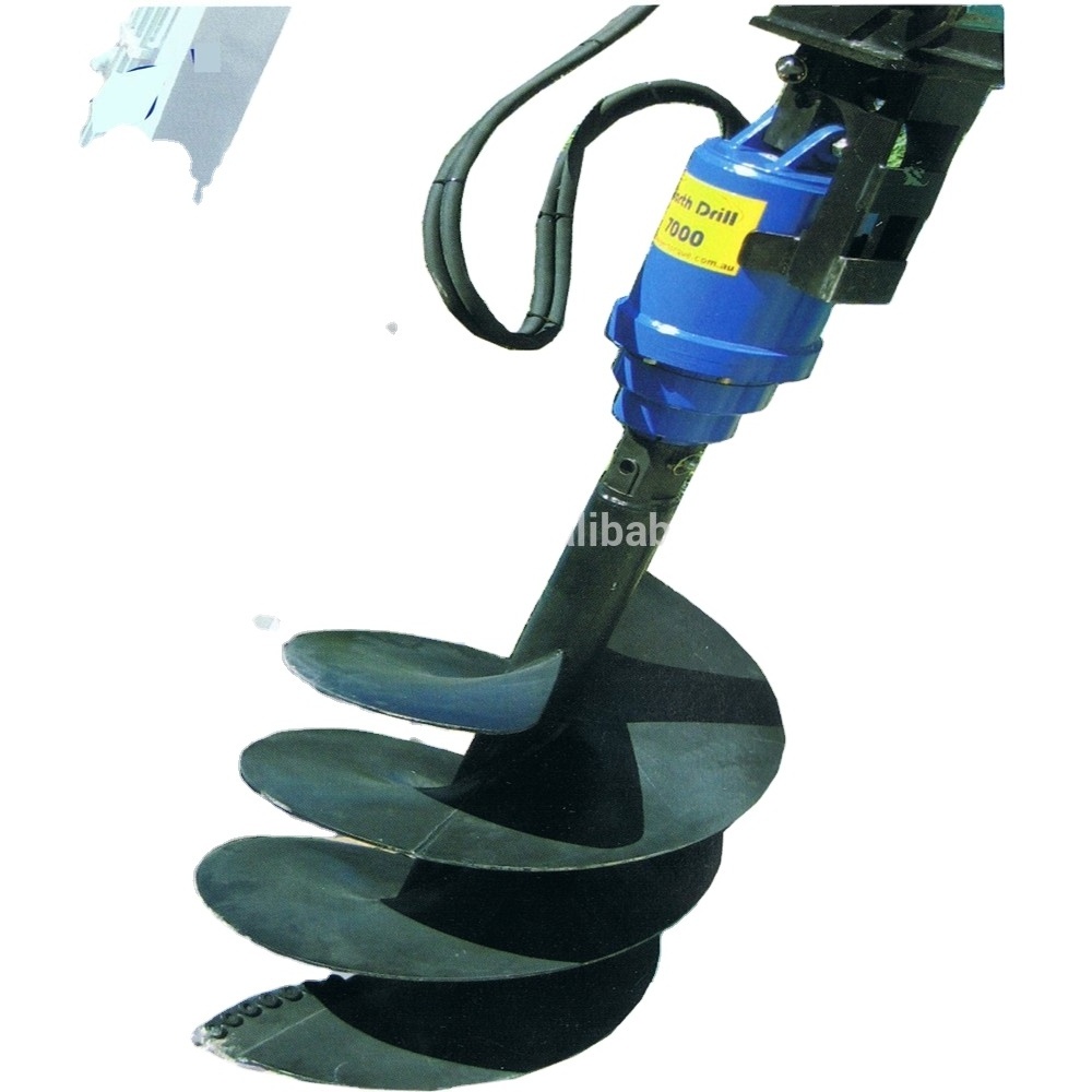 10cm and 20cm width ,1M depth hydraulic earth auger for 1-5 excavator