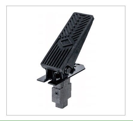 Easy operated hydraulic foot pedal valve/foot operated valve for sale