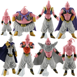 New coming wholesale collectible toys 8pcs set Majin Buu Action Toy Figures model toy for collection