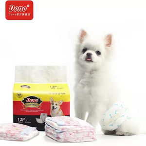 DONO Wholesale Cat Pet Diaper Doggy Male Pet Dog Suit Diaper New Disposable Diaper For Dog