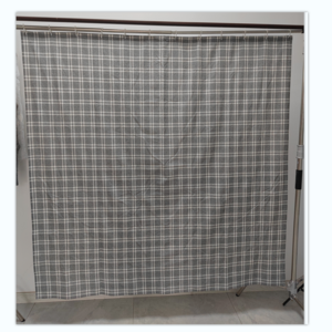 Factory Direct Selling Thick Waffle Weave Shower Curtain 72 inch Hotel Tassel Waterproof Bathroom Shower Curtain