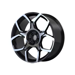 Aluminum Passenger Car Wheels Rims 20 Inch 5 Hole Alloy Wheel Rim for 255/45R22 car