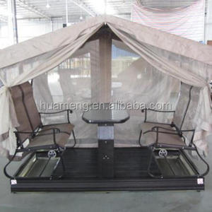 4 person patio garden swing with canopy gazebo hammock with swings glider furniture