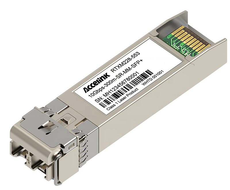 10G SFP+ SR 850nm 300m DOM Duplex LC MMF Fiber Optical Transceiver Module