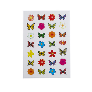 Hot Assorted Color Daisy Flower A4 Paper Sticker