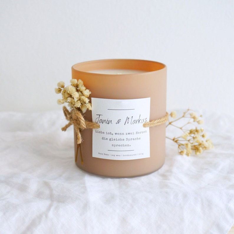 Huaming 2023 Creative Vanilla and Patchouli Sleep Christmas Scented Candle Naturel Soy Wax Candles for Birthday Valentines Gift