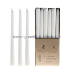 Plain Household Pillar Candles/ Stick Candles White 70% Paraffin Wax and 30% Stearic Acid 100% Cotton Wick Clear Sky Manufactory