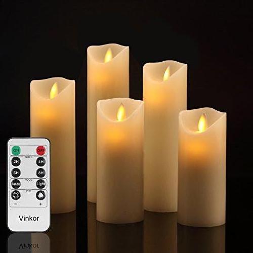 Wholesale 3D Real Flame led Birthday GlassJar Soy Wax Candle With Remote Control