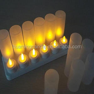 rechargeable led tea light candles