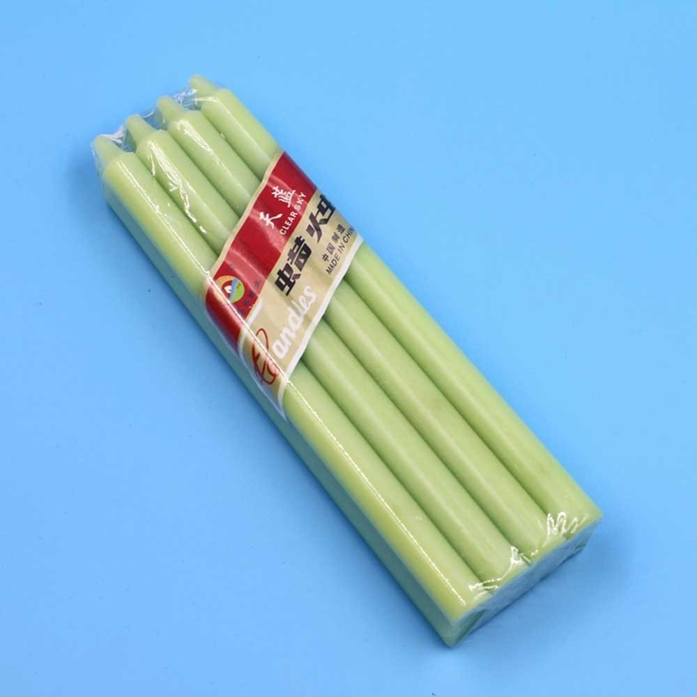 Plain Household Pillar Candles/ Stick Candles White 70% Paraffin Wax and 30% Stearic Acid 100% Cotton Wick Clear Sky Manufactory