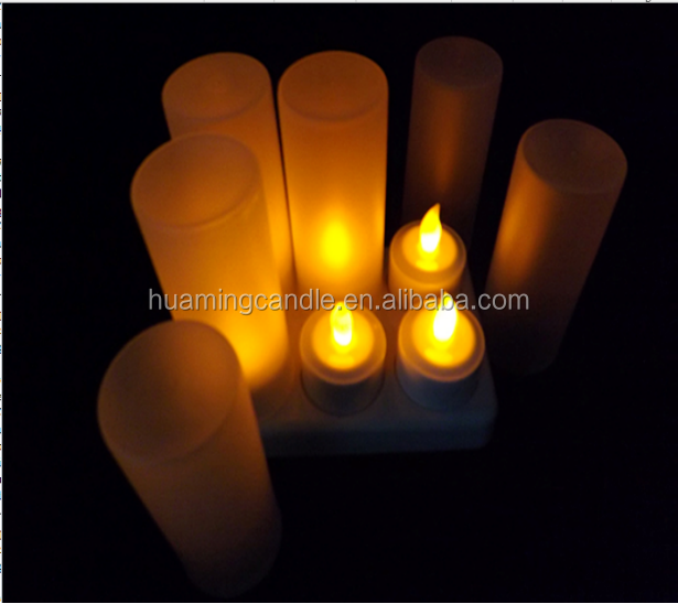 rechargeable led tea light candles