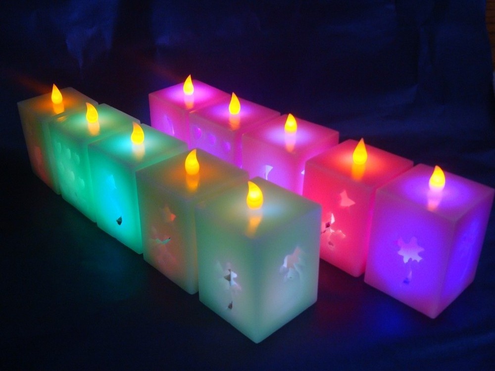 Factory wholesale LED flameless candle bulbs with battery HOT sell  for night party led candle light