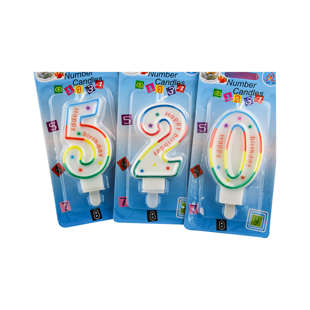 Happy Magical Sparkler Musical Firework Birthday Number Cake Candle Wholesale