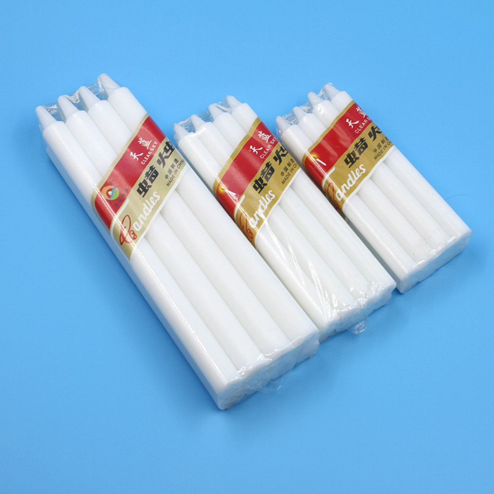 11g 45g Church Candle Wax white Stick Bougies long burning Pillar  Stick Paraffin Wax Household Candle Wholesale