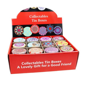 new design gift set 24 fragrance soy wax collectables tin boxes candle