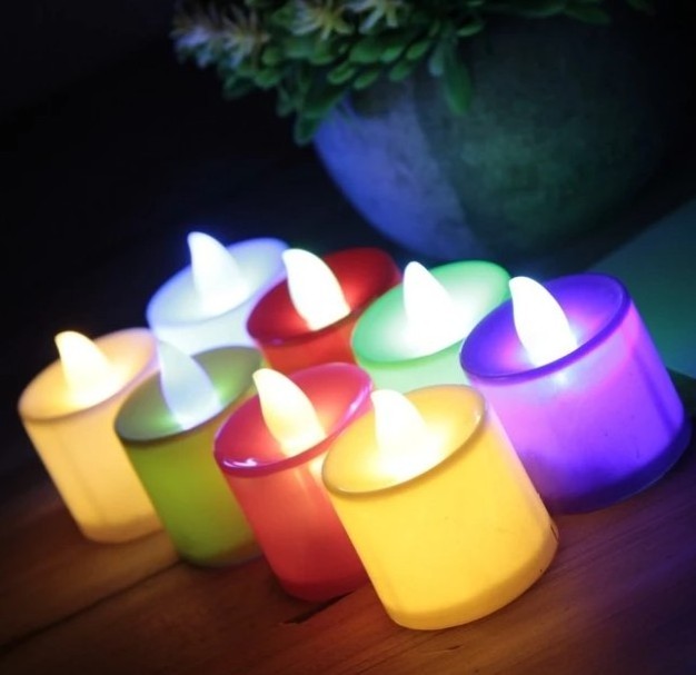 Flameless Mini Led Wax Tea Light Tealight Candle