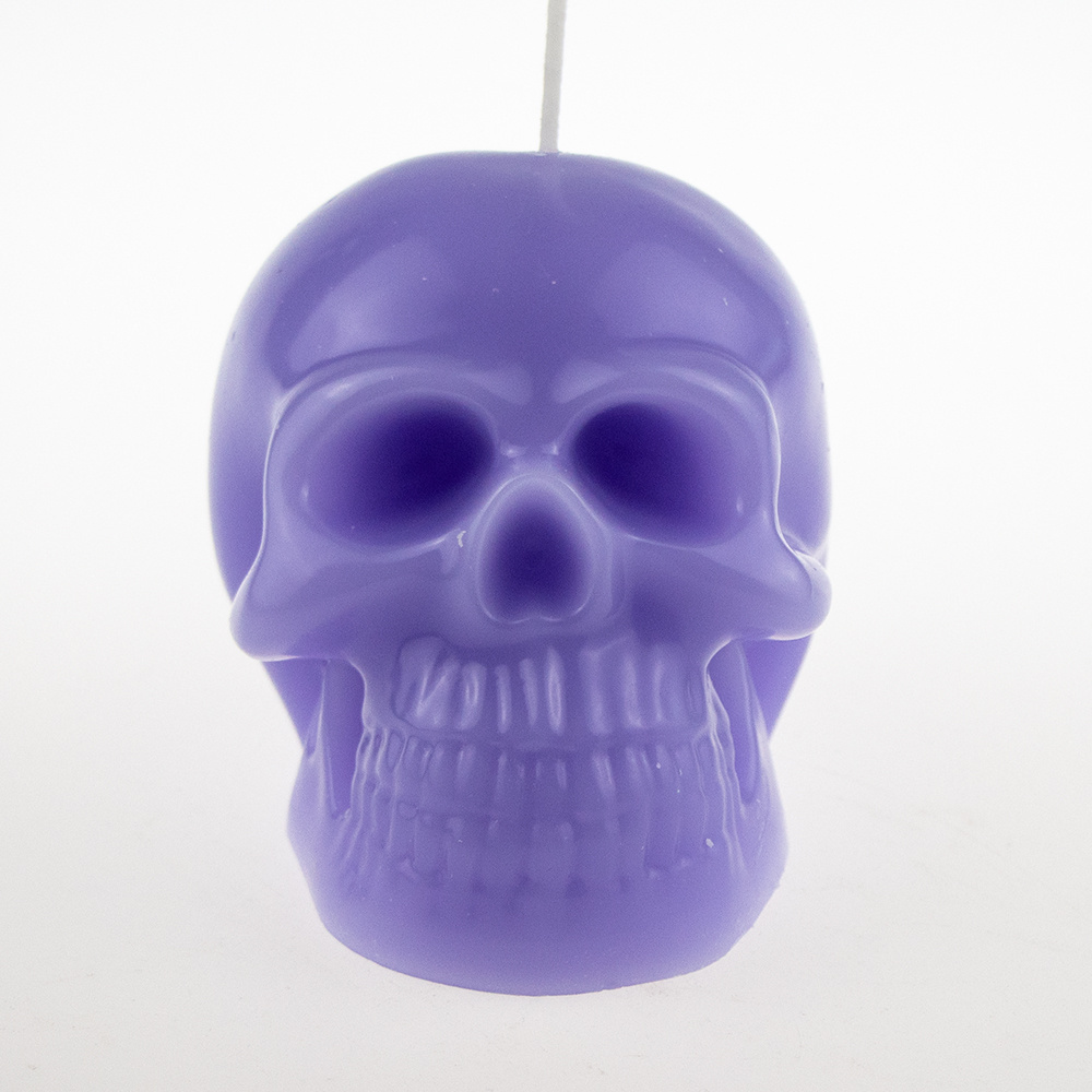 Huaming Hot Selling Halloween Festival Gothic Skeleton Candles Handmade Home Decor Aromatherapy Art Cranium Scented candle