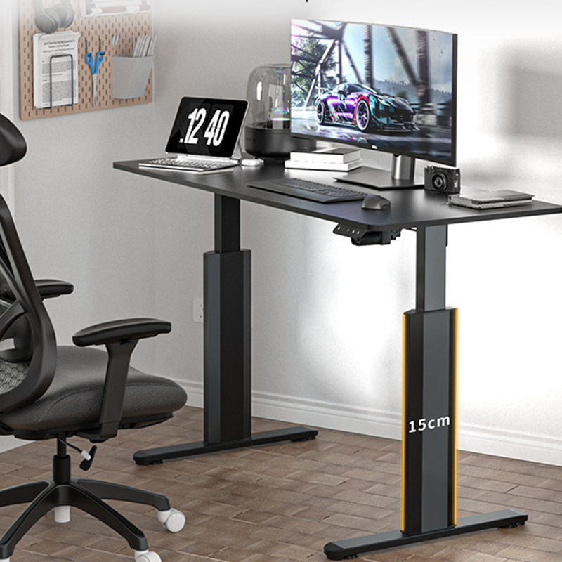 Professional Stable Lifting Desk Home PC Table Gaming Table Height Adjustable Desk Computer Electric Sit Standing Desk With RGB