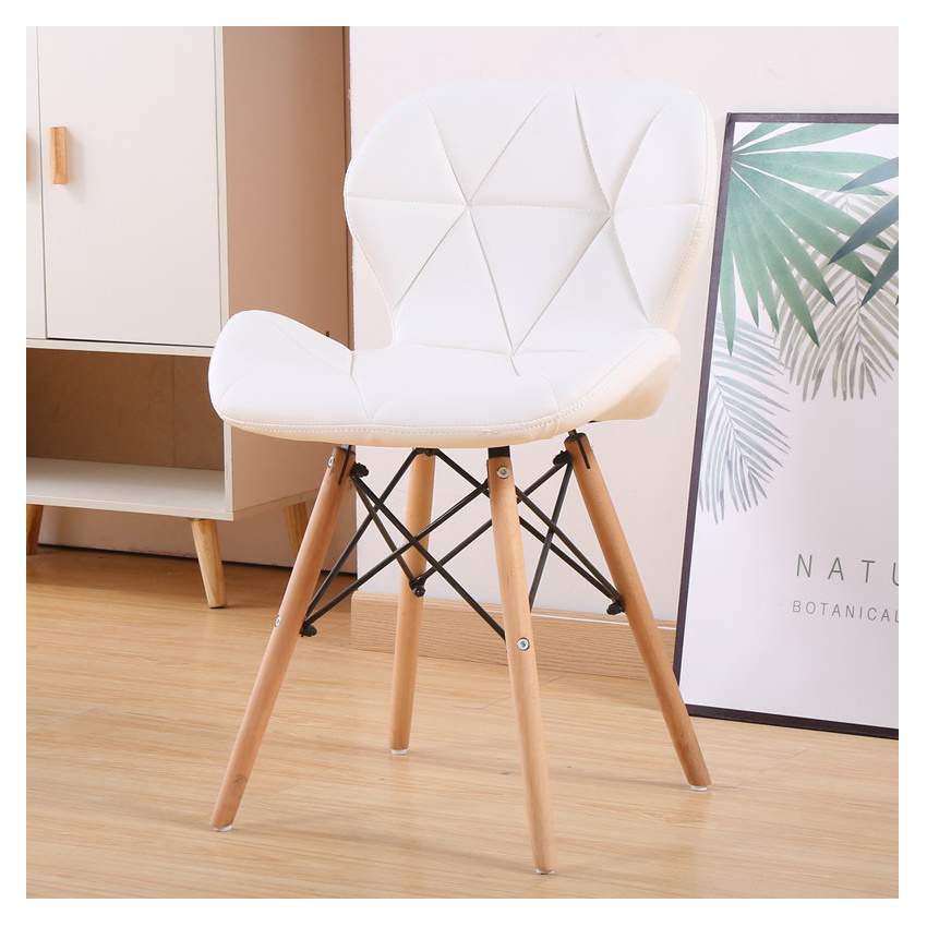 Lounge Chair Leather Butterfly Chair White Dinning Chair