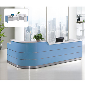 Clinic Hospital Reception Desk with Modern Design