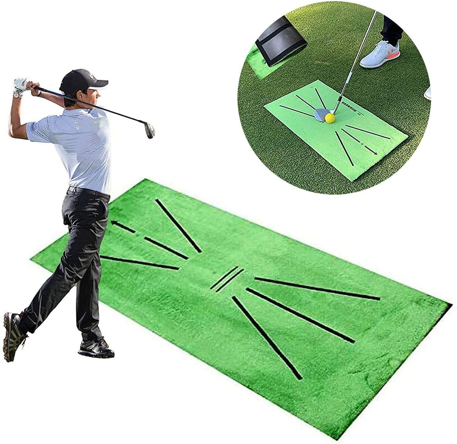 Factory direct Golf Swing Mat Golf Training Mat Artificial Golf Putting Mat